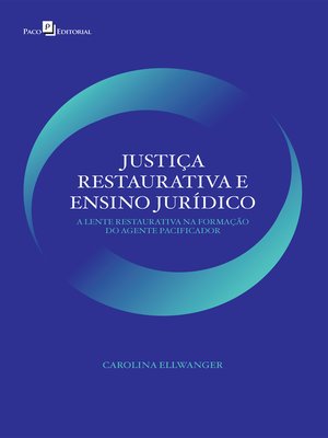 cover image of Justiça restaurativa e ensino jurídico